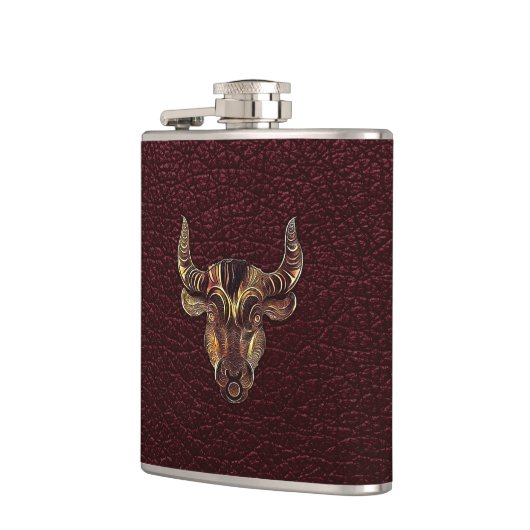 Taurus Bronze Flachmann (Links)