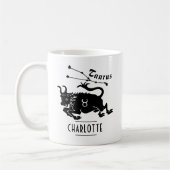 Taurus Bull Constellation Individuelle Name Geburt Kaffeetasse (Links)