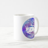 Taurus Bull Constellation Stars Geburtstagsgeschen Kaffeetasse (VorderseiteRechts)