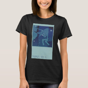 Taurus Bull Constellation Vintag Zodiac Astrologie T-Shirt
