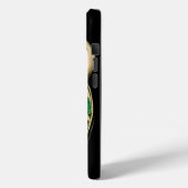 Taurus Bull, Emerald und Gold Personalisiert Case-Mate iPhone Hülle (Rückseite / Links)