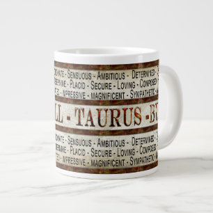 TAURUS - BULL - KAFFEE/SOUP/JUMBO - TASSE - TEXT