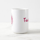 Taurus Bull Logo Zodiac Star Signature Astrologie Kaffeetasse (Mittel)