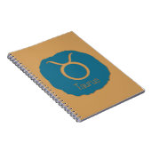 Taurus Bull Notizblock (Rechte Seite)