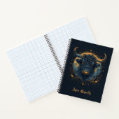 Taurus Bull School Notebook Toro Taurus Zodiac Notizblock (Innenseite)