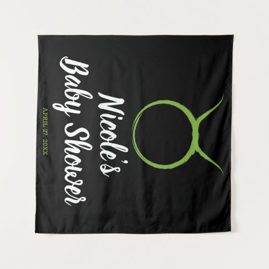 Taurus Bull Spring Astrologie Zodiac Party Hinterg Wandteppich (Vorderseite (Horizontal))