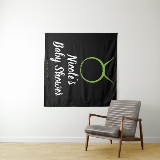 Taurus Bull Spring Astrologie Zodiac Party Hinterg Wandteppich (Beispiel (Horizontal))