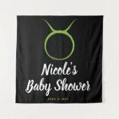 Taurus Bull Spring Astrologie Zodiac Party Hinterg Wandteppich (Vorderseite)