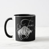 Taurus ♉ Bull - Zodiac-Zeichen Tasse (Links)