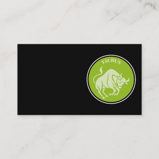 Taurus Business Card Visitenkarte (Vorderseite)