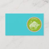 Taurus Business Card Visitenkarte (Rückseite)