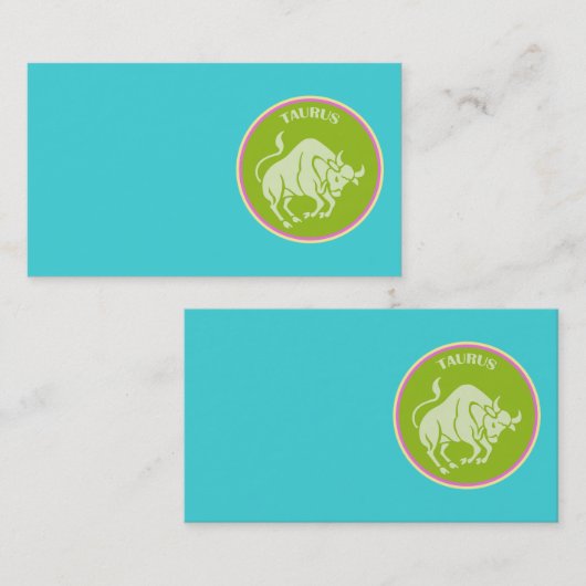 Taurus Business Card Visitenkarte (Vorne/Hinten)