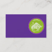 Taurus Business Card Visitenkarte (Rückseite)