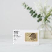 Taurus Business Card Visitenkarte (Stehend Vorderseite)