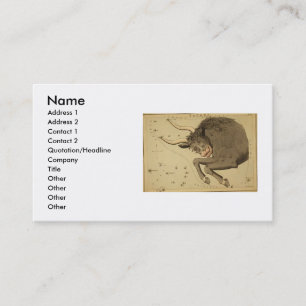 Taurus Business Card Visitenkarte