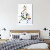 Taurus Canvas Print Leinwanddruck (Insitu (Schlafzimmer))