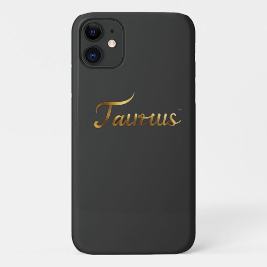 Taurus Case-Mate iPhone Hülle (Rückseite)