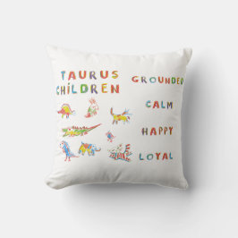 Taurus Child Zodiac Pillow Kissen