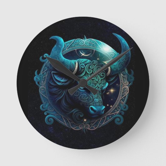 Taurus Clock Runde Wanduhr (Vorderseite)