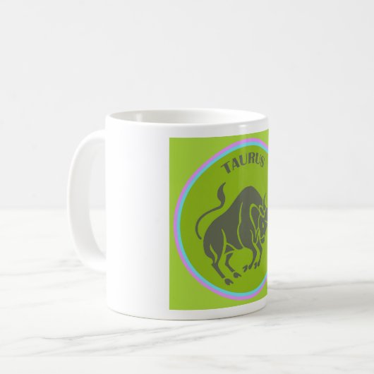 Taurus Coffee Tasse (Vorderseite Links)