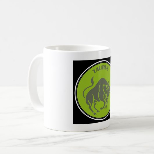 Taurus Coffee Tasse (Vorderseite Links)