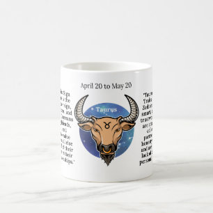 Taurus Coffee Tasse für Zodiac Liebhaber
