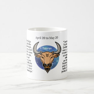 Taurus Coffee Tasse für Zodiac Liebhaber