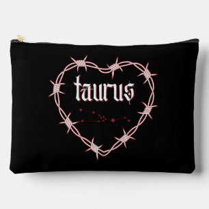Taurus Constellation Gothic Edgy Birthday Zubehörtasche
