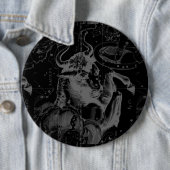 Taurus Constellation Hevelius Dekor 1690 Button (Beispiel)