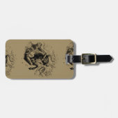 Taurus Constellation Hevelius Dekor 1690 Gepäckanhänger (Vorderseite horizontal)