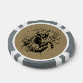 Taurus Constellation Hevelius Dekor 1690 Pokerchips (Einzeln)