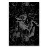 Taurus Constellation Hevelius Dekor 1690 Tischnummer (Vorderseite)