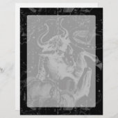 Taurus Constellation Karte Hevelius 1690 auf Schwa (Vorne/Hinten)