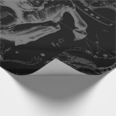 Taurus Constellation Karte Hevelius 1690 auf Schwa Geschenkpapier (Ecke)