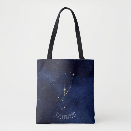 Taurus Constellation Tote Bag Tasche (Vorderseite)