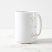 Taurus Constellation Zodiac Kaffeetasse (VorderseiteRechts)