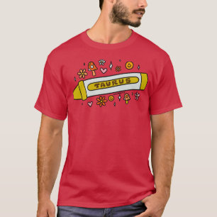 Taurus Crayon T-Shirt