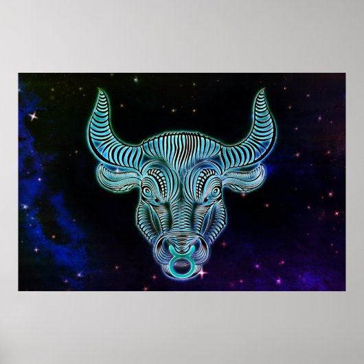 Taurus das Bulldogposter Poster (Vorne)
