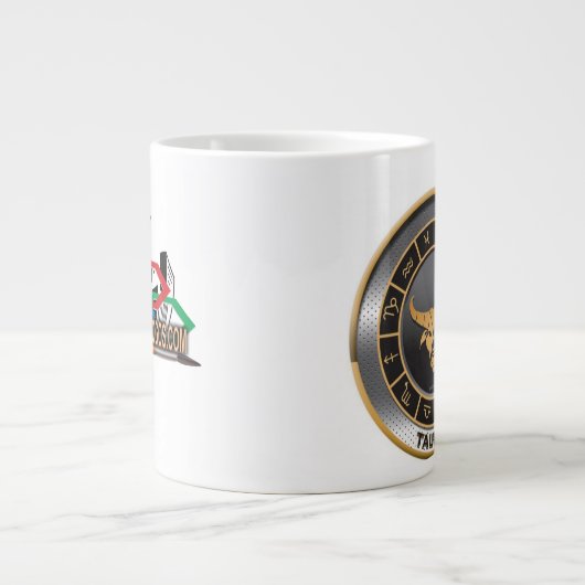 TAURUS DER BULL Jumbo-Tasse (Vorderseite)