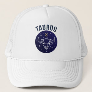 Taurus der Bull Zodiac Design Hat Truckerkappe