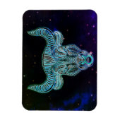 taurus der bulle zodiac magnet (Vertikal)