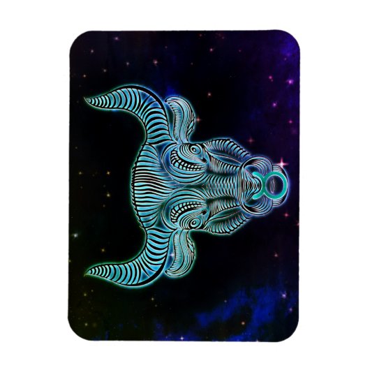 taurus der bulle zodiac magnet (Vertikal)