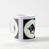 Taurus-Design Kaffeetasse (Vorderseite Links)