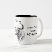 Taurus die Bull Coffee Tasse (VorderseiteRechts)