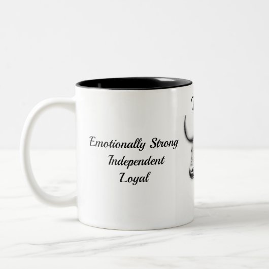 Taurus die Bull Coffee Tasse (Links)