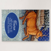 Taurus Die Bull Zodiac Sign Geburtstagsparty Puzzle (Horizontal)