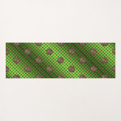 Taurus & Earth Dragon Yogamatte (Rückseite (Horizontal))