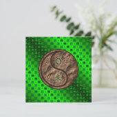 Taurus & Earth Goat Karte (Stehend Vorderseite)