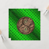 Taurus & Earth Goat Karte (Vorderseite/Rückseite Beispiel)