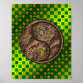 Taurus & Earth Monkey Poster (Vorne)